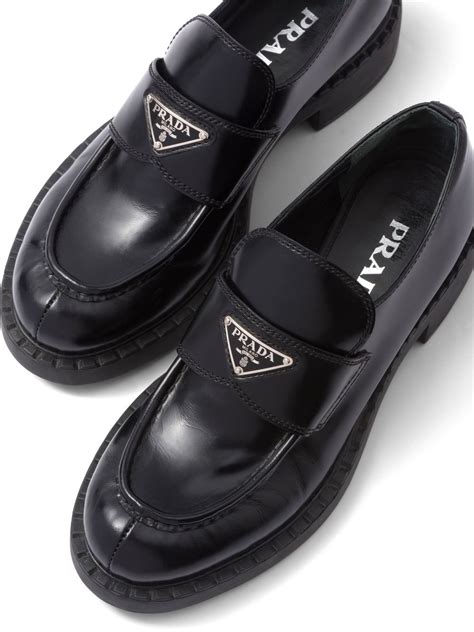 prada loafers shoes|farfetch prada loafers.